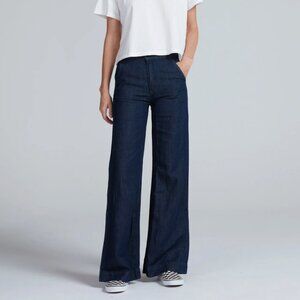 ASKKNY Denim Trouser, in Indigo, Size 28, NWT